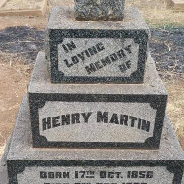 MARTIN Henry 1856-1922