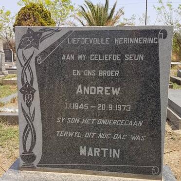MARTIN Andrew 1945-1973