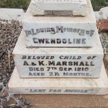 MARSHALL Gwendoline -1910