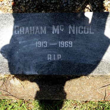 MCNICOL Graham 1913-1969