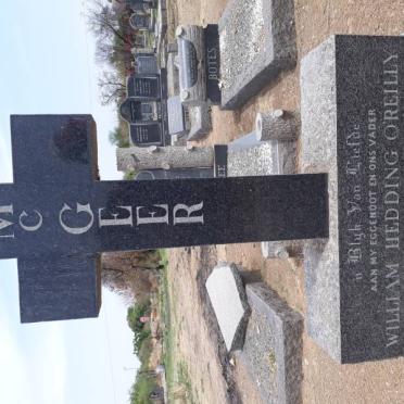 McGEER William Hedding O'Reilly 1905-1964