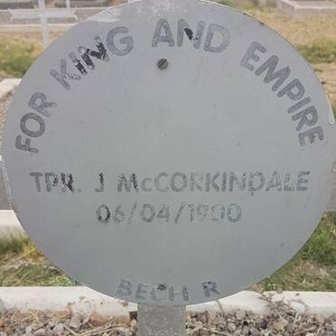 McCORKINDALE J. -1900