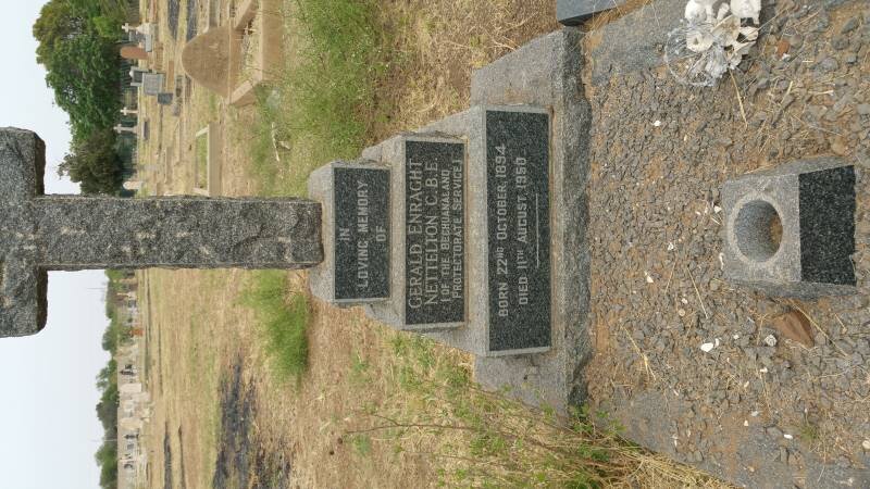 NETTLETON Gerald Enracht 1894-1950