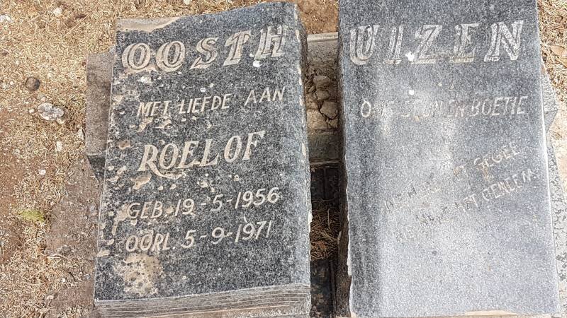 OOSTHUIZEN Roelof 1956-1971