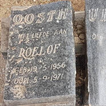 OOSTHUIZEN Roelof 1956-1971
