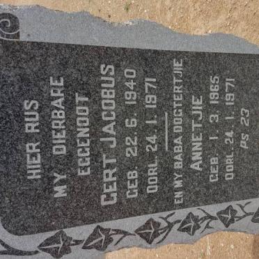 PRETORIUS Gert Jacobus 1940-1971 :: PRETORIUS Annetjie 1965-1971