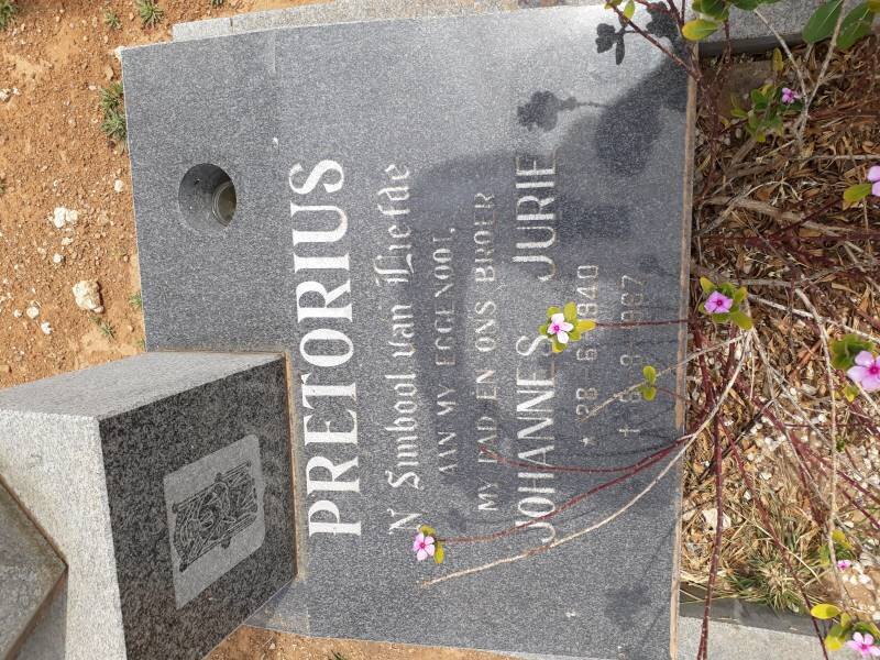 PRETORIUS Johannes Jurie 1914-1987
