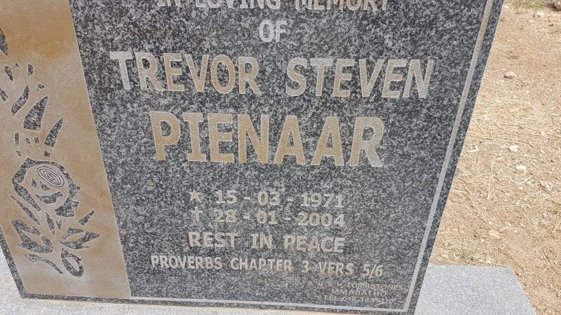 PIENAAR Trevor Steven 1971-2004