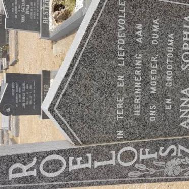 ROELOFSZ Anna Sophia 1899-1981