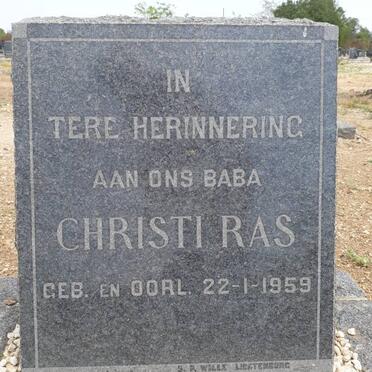 RAS Christi 1959-1959