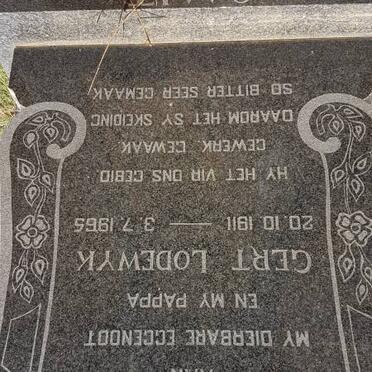 SMIT Gert Lodewyk 1911-1965