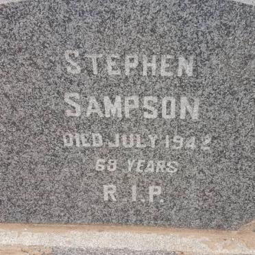 SAMPSON Stephen -1942