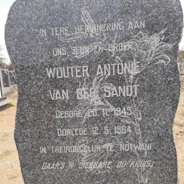 SANDT Wouter Antonie, van der 1945-1964