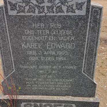 SNOER Karel Edward 1903-1954