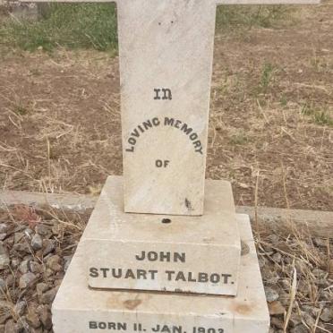 TALBOT John Stuart 1903-1903