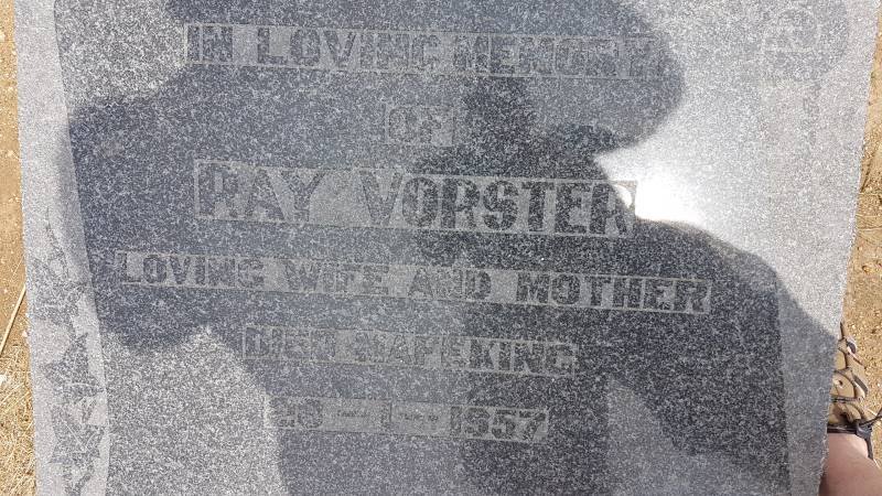 VORSTER Ray -1957