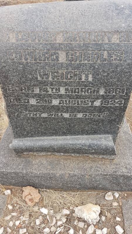 WRIGHT Edward Charles 1861-1924