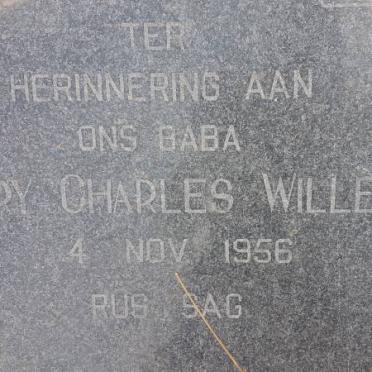 WILLERS Henry Charles -1956