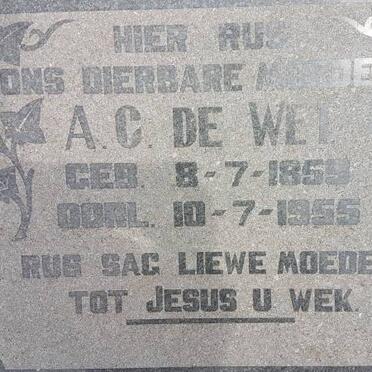 WET A.C., de 1859-1955