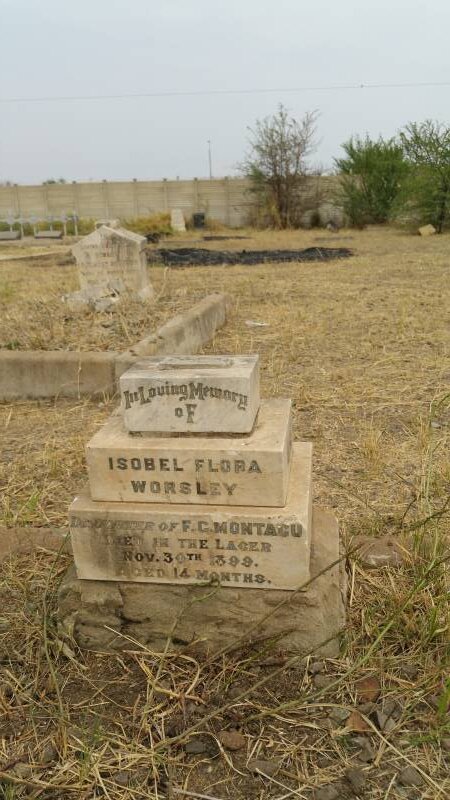 WORSLEY Isobel Flora nee MONTAGU -1899
