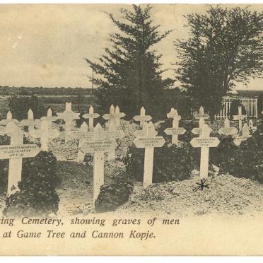1. ABW British military cemetery - Postcard