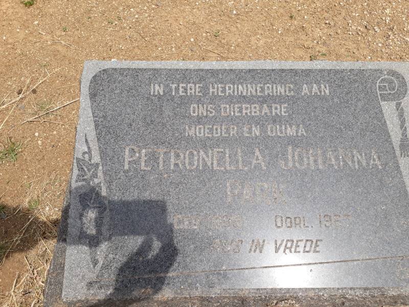 ? Petronella Johanna -19?3