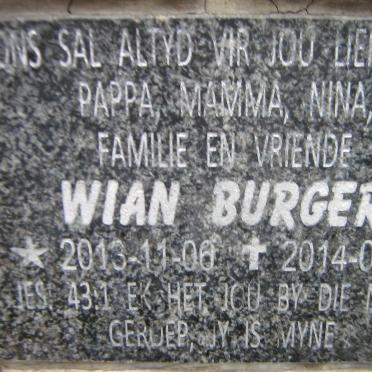 BURGER Wian 2013-2014