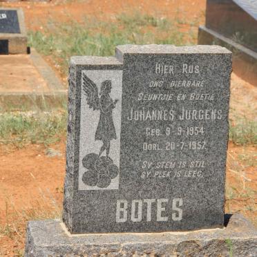 BOTES Johannes Jurgens 1954-1957