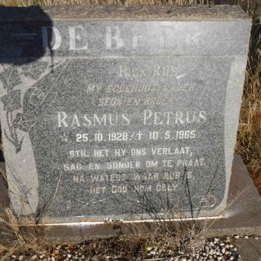 BEER Rasmus Petrus, de 1928-1965