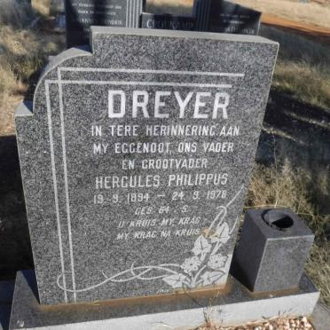 DREYER Hercules Philippus 1894-1978