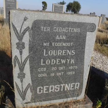 GERSTNER Lourens Lodewyk 1875-1959