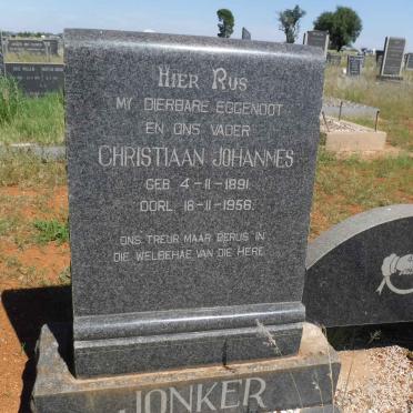 JONKER Cristiaan Johannes 1891-1956 en Gerrietha J. V. 1895 - 1979 