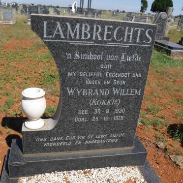 LAMBRECHTS Wybrand Willem _Kokkie_ 1930 - 1978