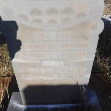 LOCKE Johannes Jacobus 1944 - 1945