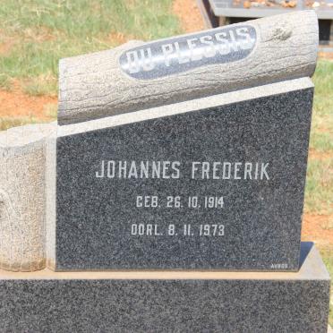 PLESSIS Johannes Frederik, du 1914-1973