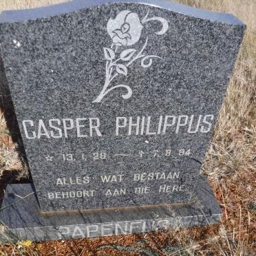 PAPENFUS Casper Philippus 1928-1994