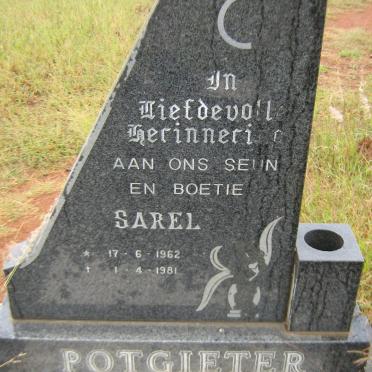 POTGIETER Sarel 1940-2014 :: POTGIETER Sarel 1962-1981
