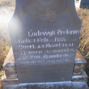 PRETORIUS Lodewyk 1888-1921