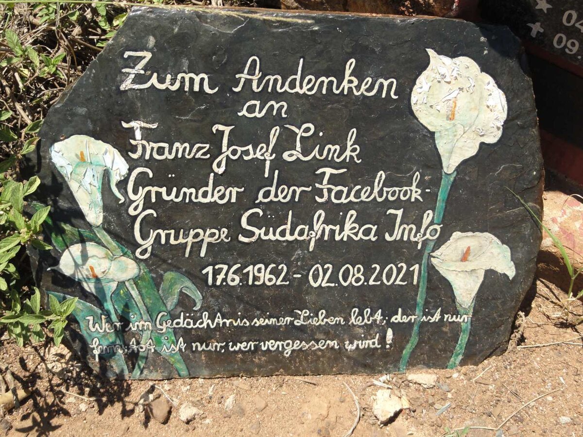 LINK Franz Josef 1965-2021