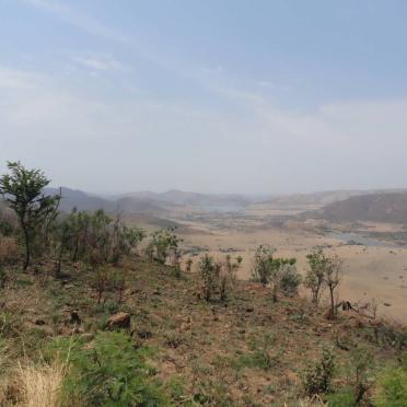 North West, MANKWE district, Buffelshoek 52 JQ, Pilanesberg Game Reserve, Lenong Lookout point memorial