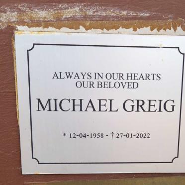 GREIG Michael 1958-2022