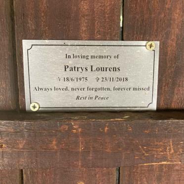 LOURENS Patrys 1975-2018