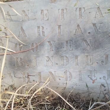 ROOYEN Anetta Maria, van 1866-1911