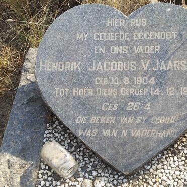 JAARSVELD Hendrik Jacobus, v. 1904-1963