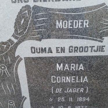VILJOEN Maria Cornelia nee DE JAGER 1894-1977