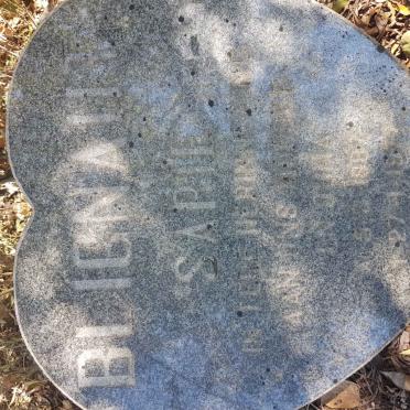 BLIGNAUT Sarie 1887-1977