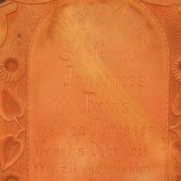 PRINS Stefanus Johannes 1836-1918