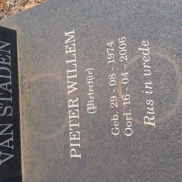 STADEN Pieter Willem, van 1974-2006