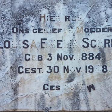 SCHRENK Louisa Emelia 1884-1948