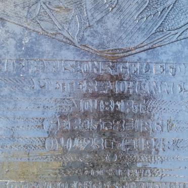 JOUBERT Pieter Johannes 1861-1948